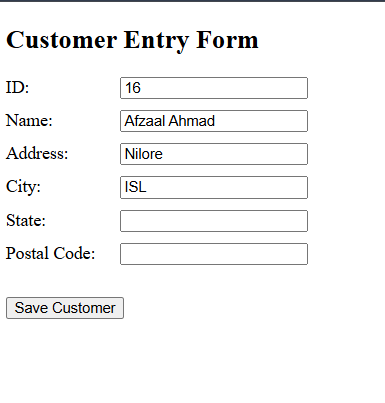 image of display page